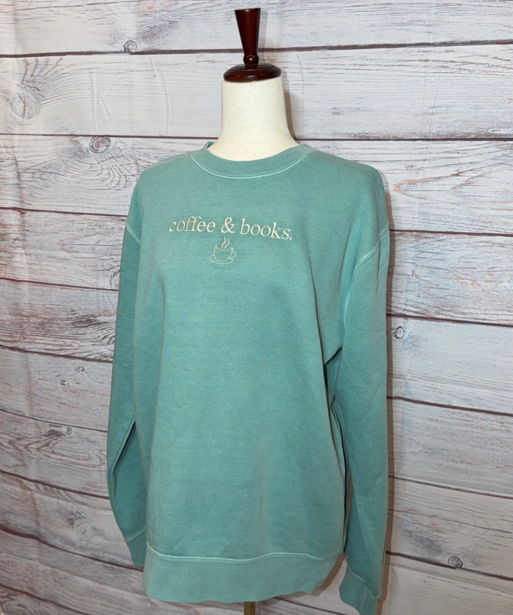 Coffee & Books Crew Neck