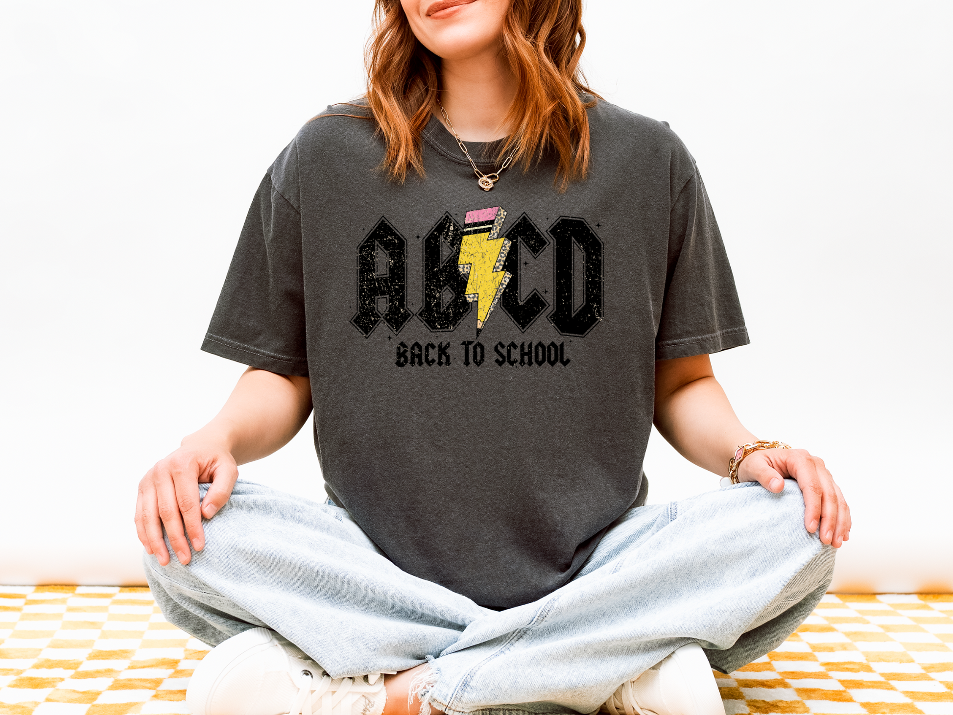 ABCD Back To School Comfort Colors Tshirt