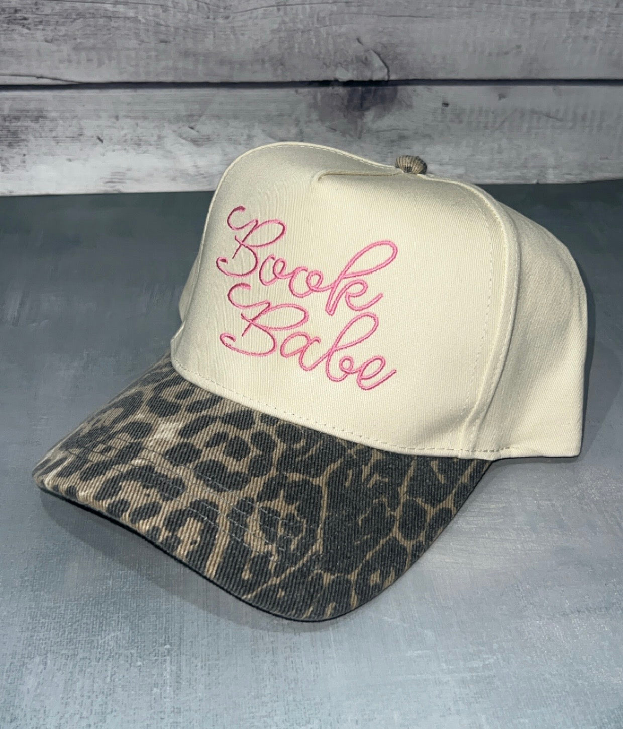 Book Babe Cursive Trucker Hat