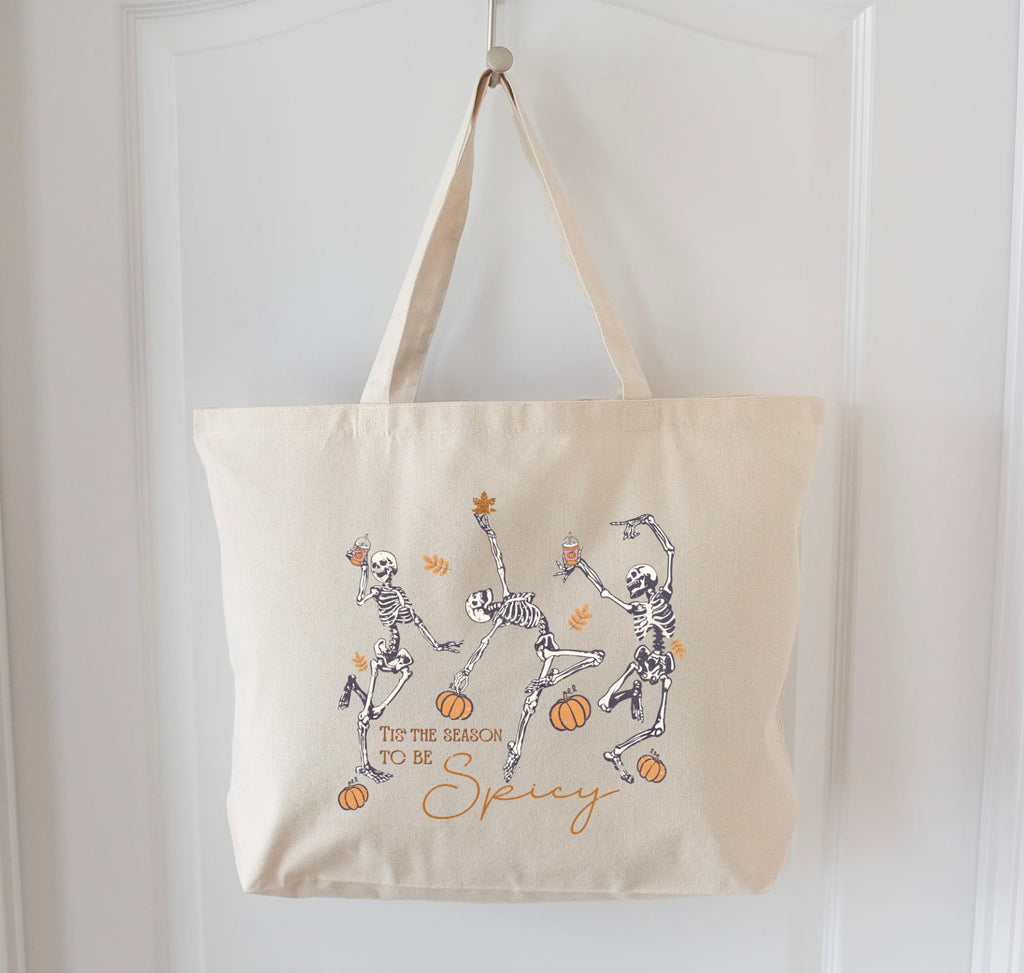 Tis the season to be Spicy Halloween Tote Bag