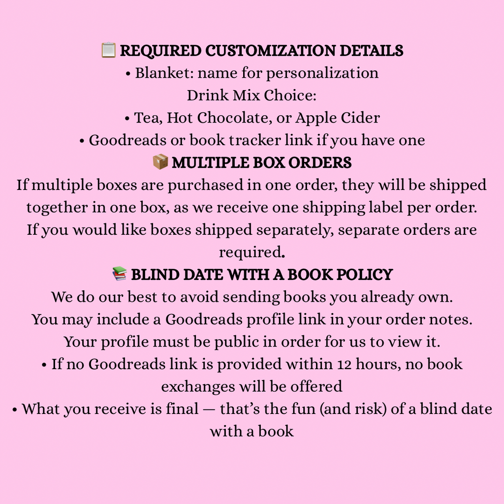 Valentines Day Blind Date w/a Book