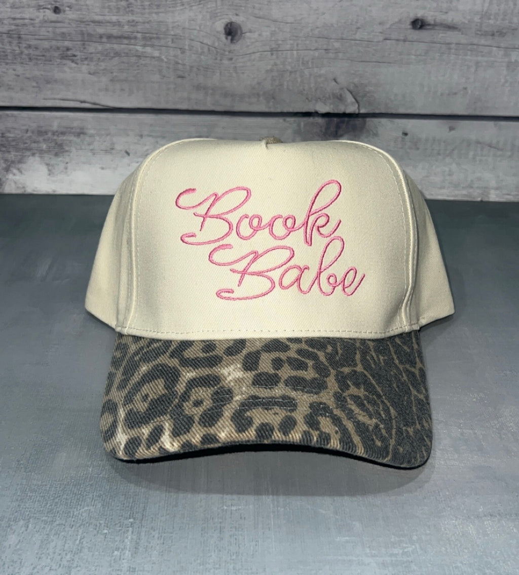 Book Babe Cursive Trucker Hat