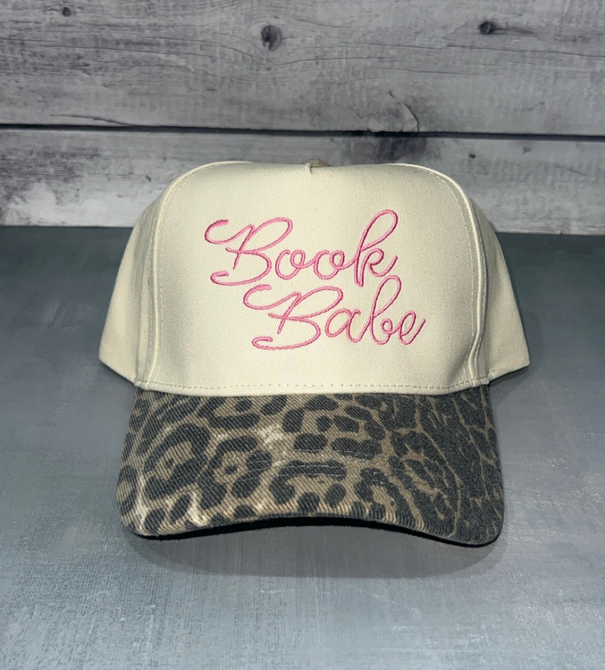 Book Babe Cursive Trucker Hat