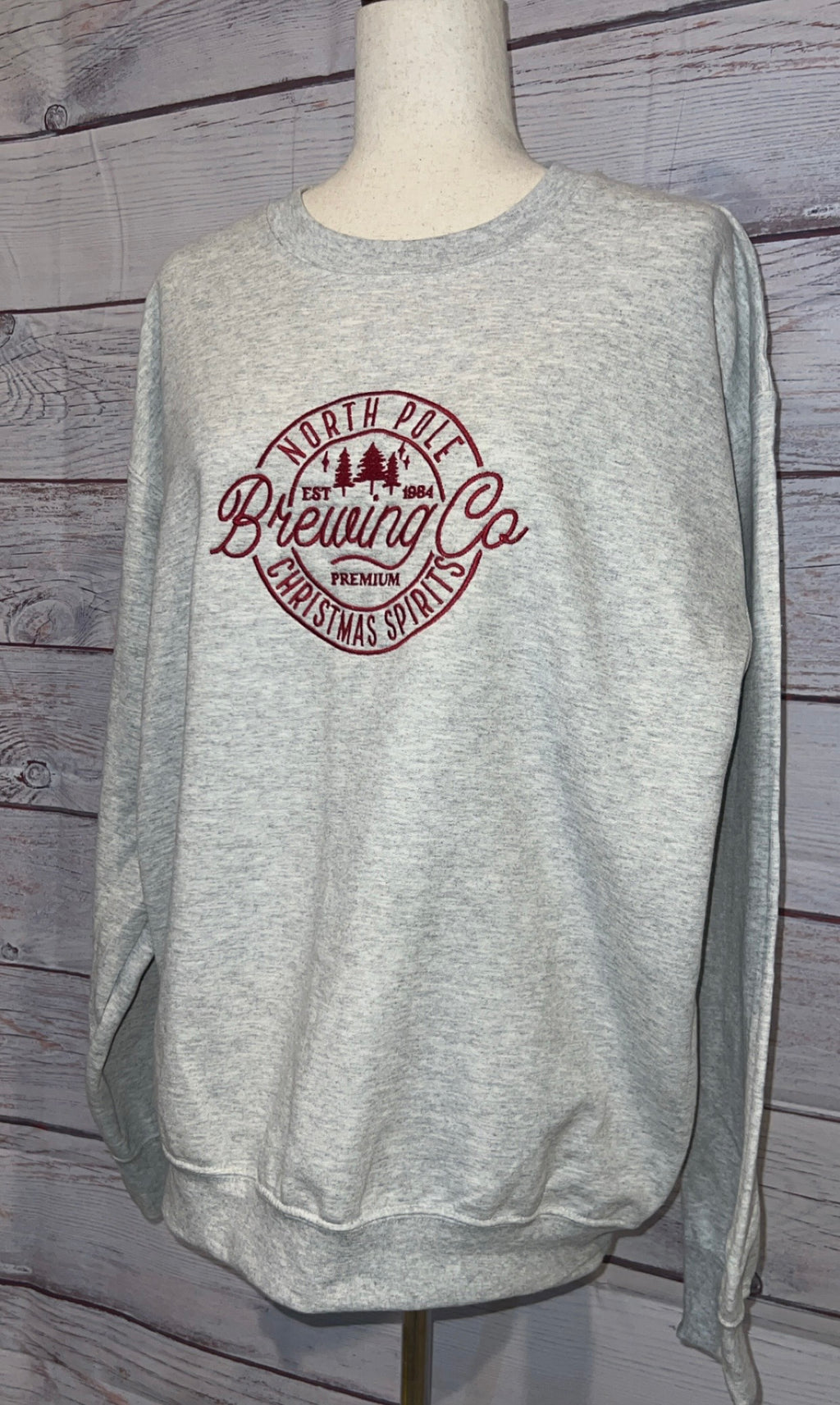 North Pole Brewing Co. Christmas Crew Neck Sweatshirt