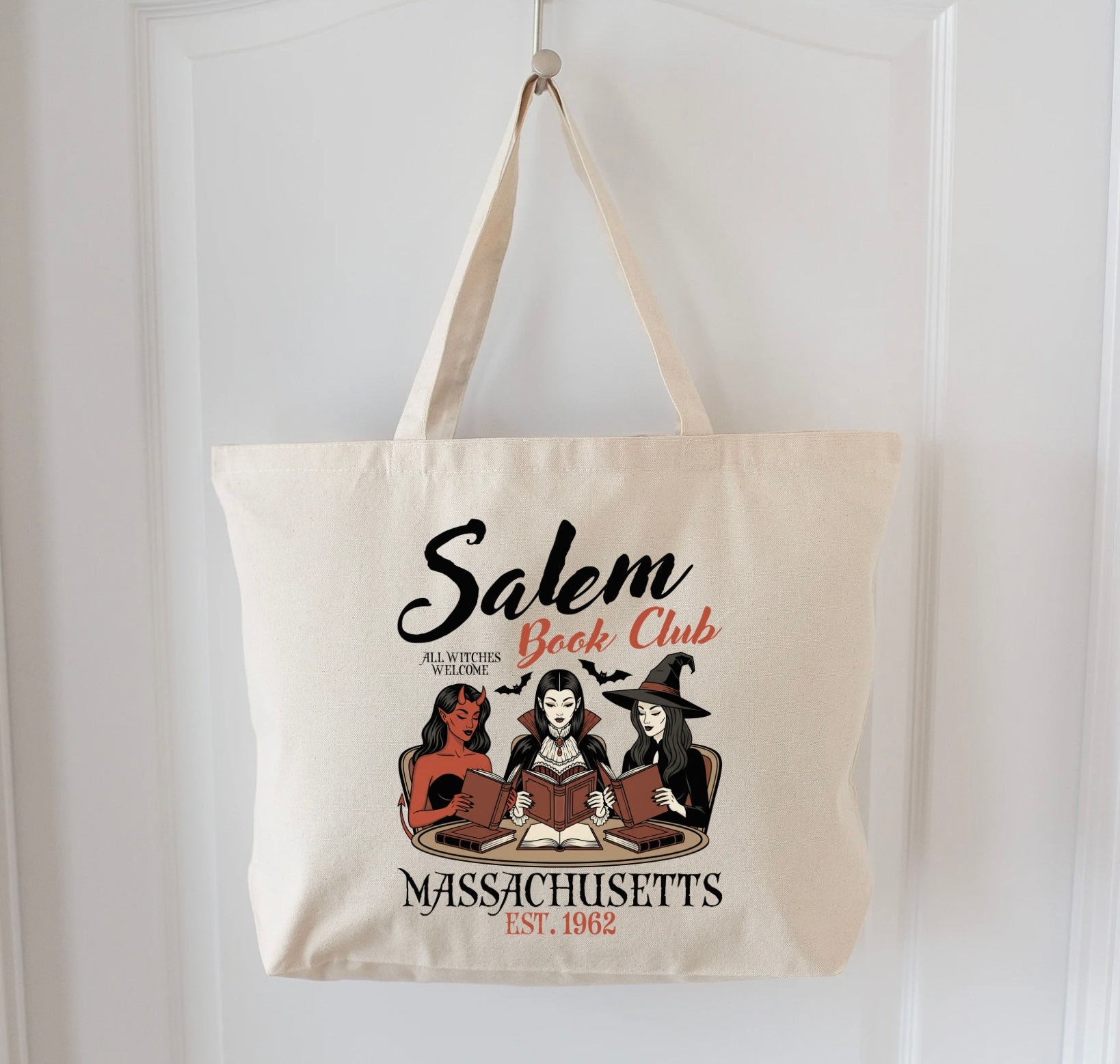 Salem Book Club - Halloween Tote Bag