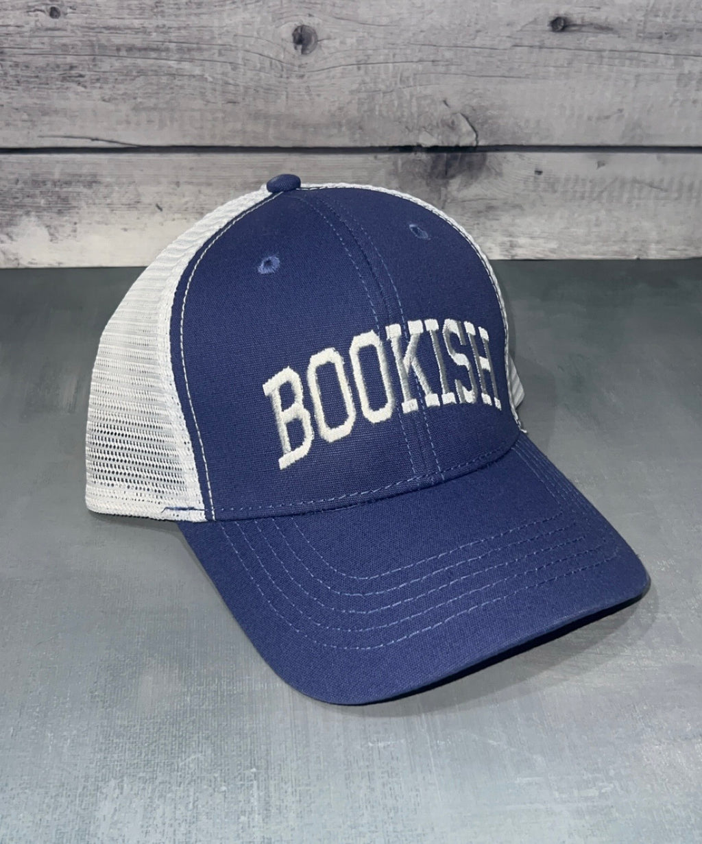 Bookish Block Letter Trucker Hat