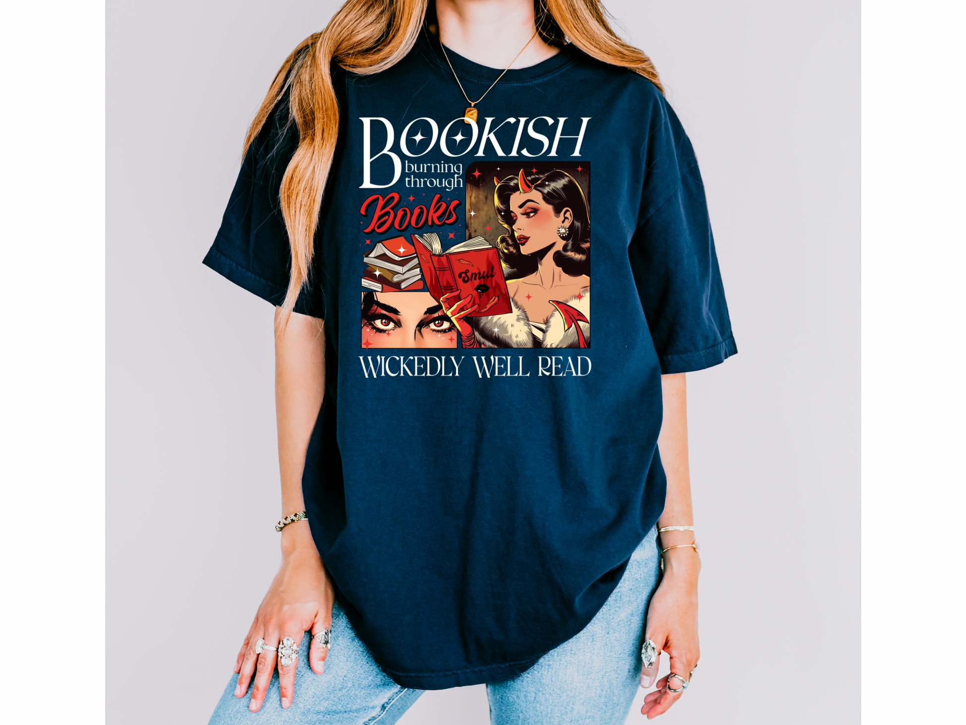 Bookish - Wickedly Well Read - Comfort Colors Tshirt