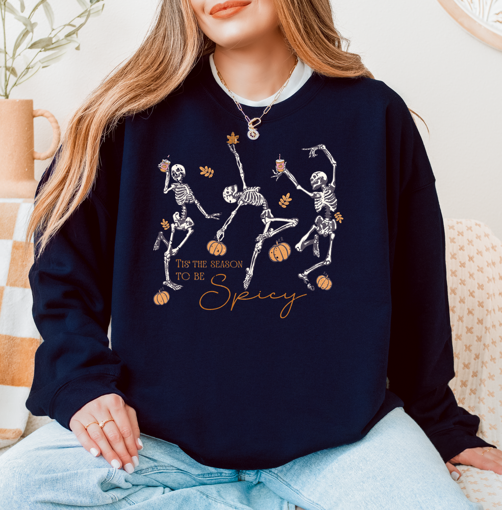 Tis the season to be spicy crew neck