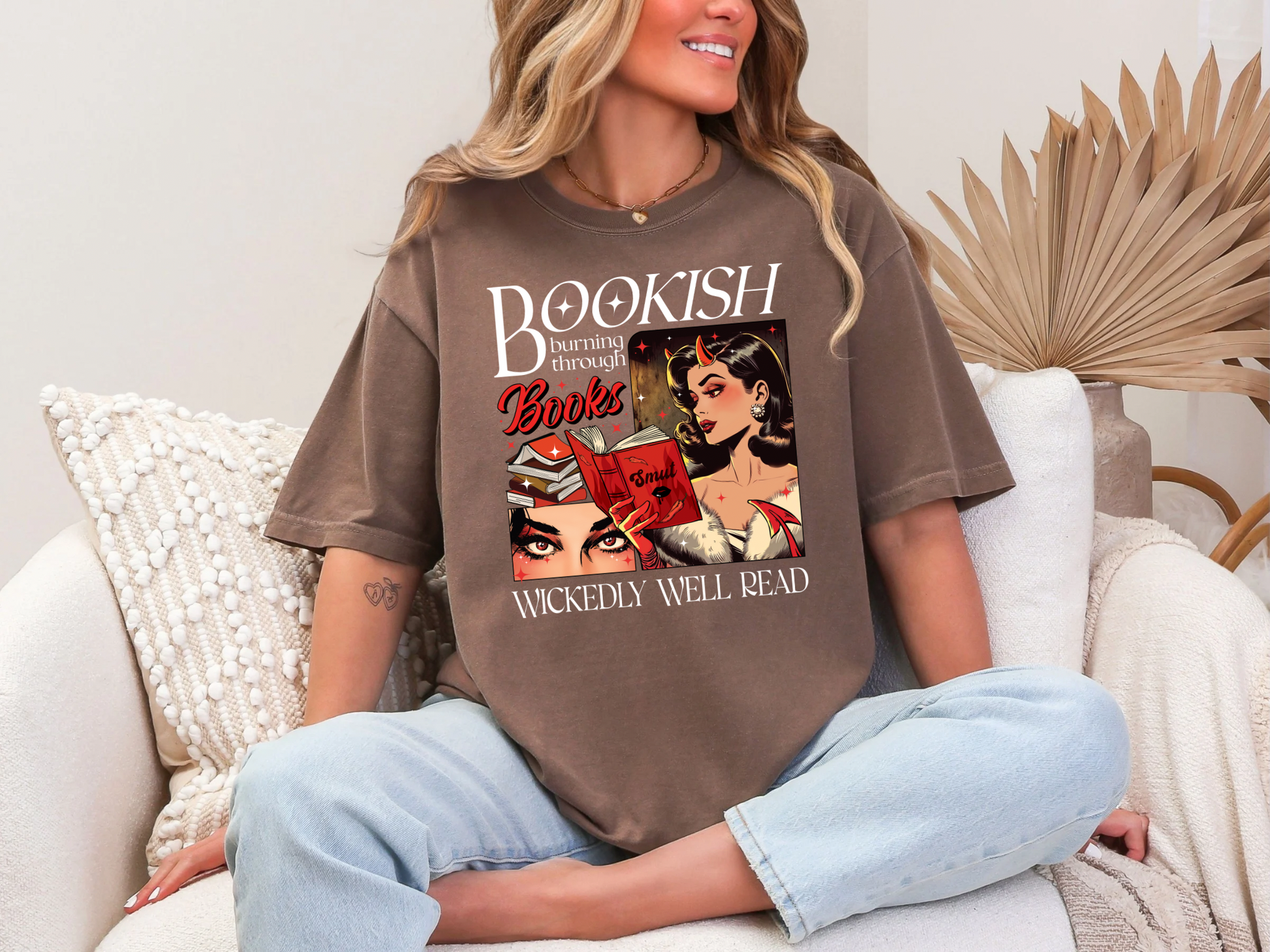 Bookish - Wickedly Well Read - Comfort Colors Tshirt