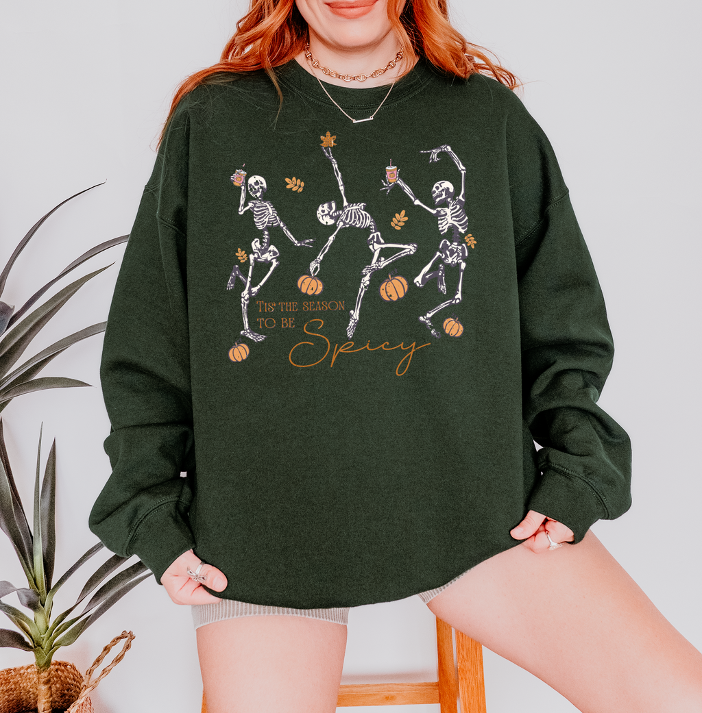Tis the season to be spicy crew neck