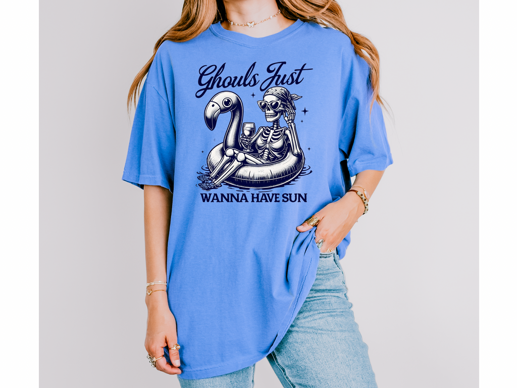 Ghouls Just Wanna Have Sun - Comfort Colors Tshirt