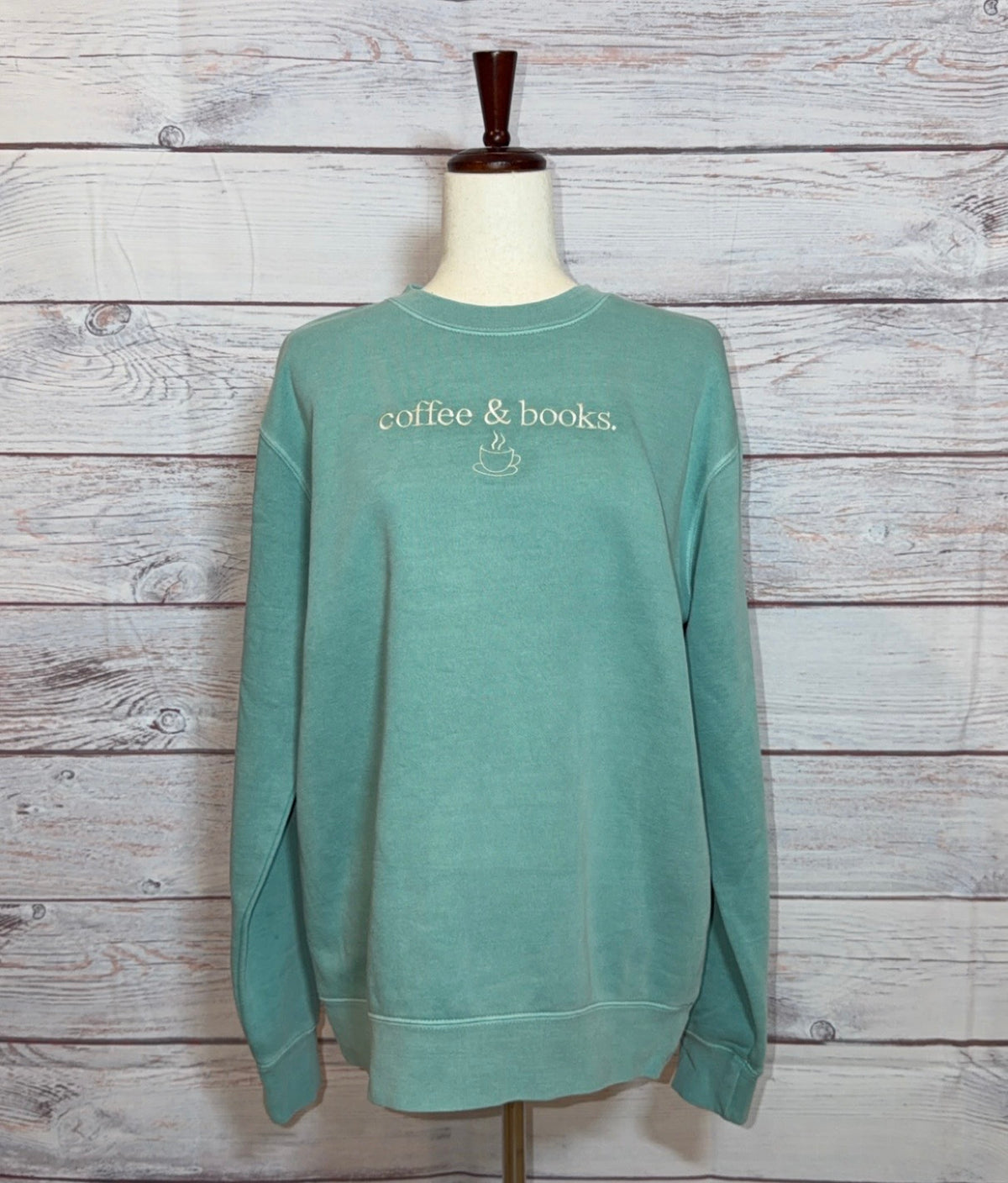 Coffee & Books Crew Neck