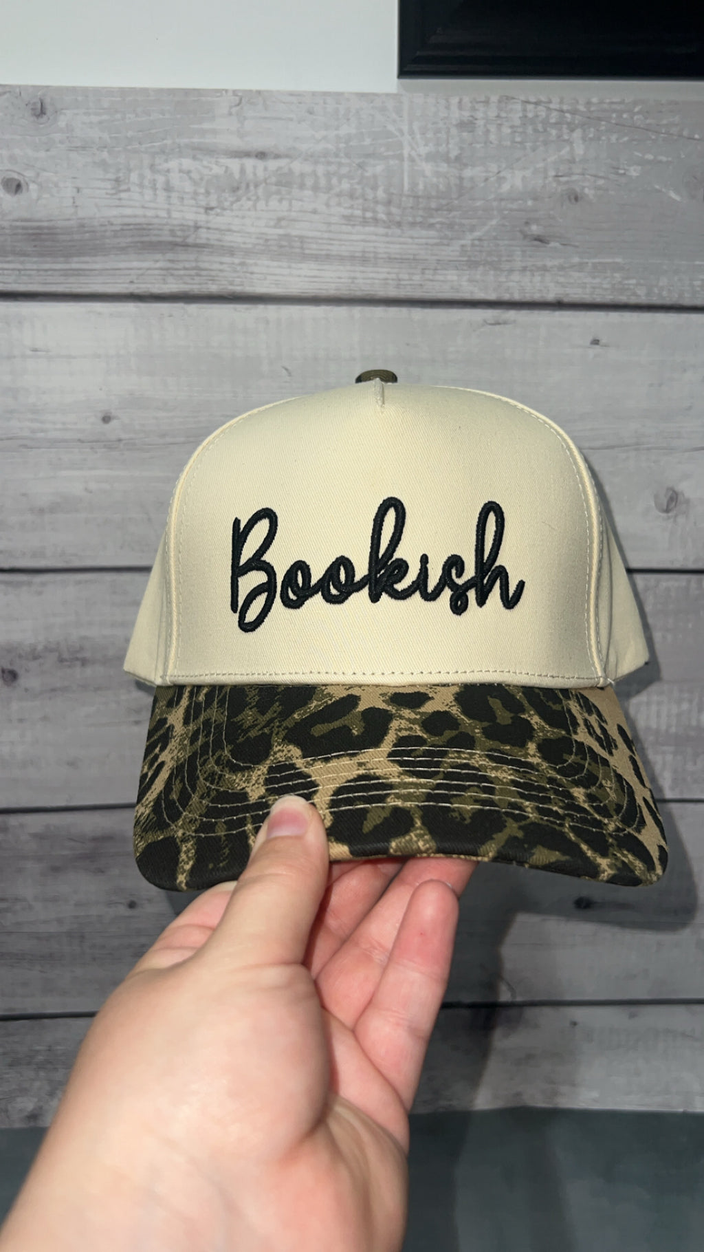 Bookish Cursive Trucker Hat