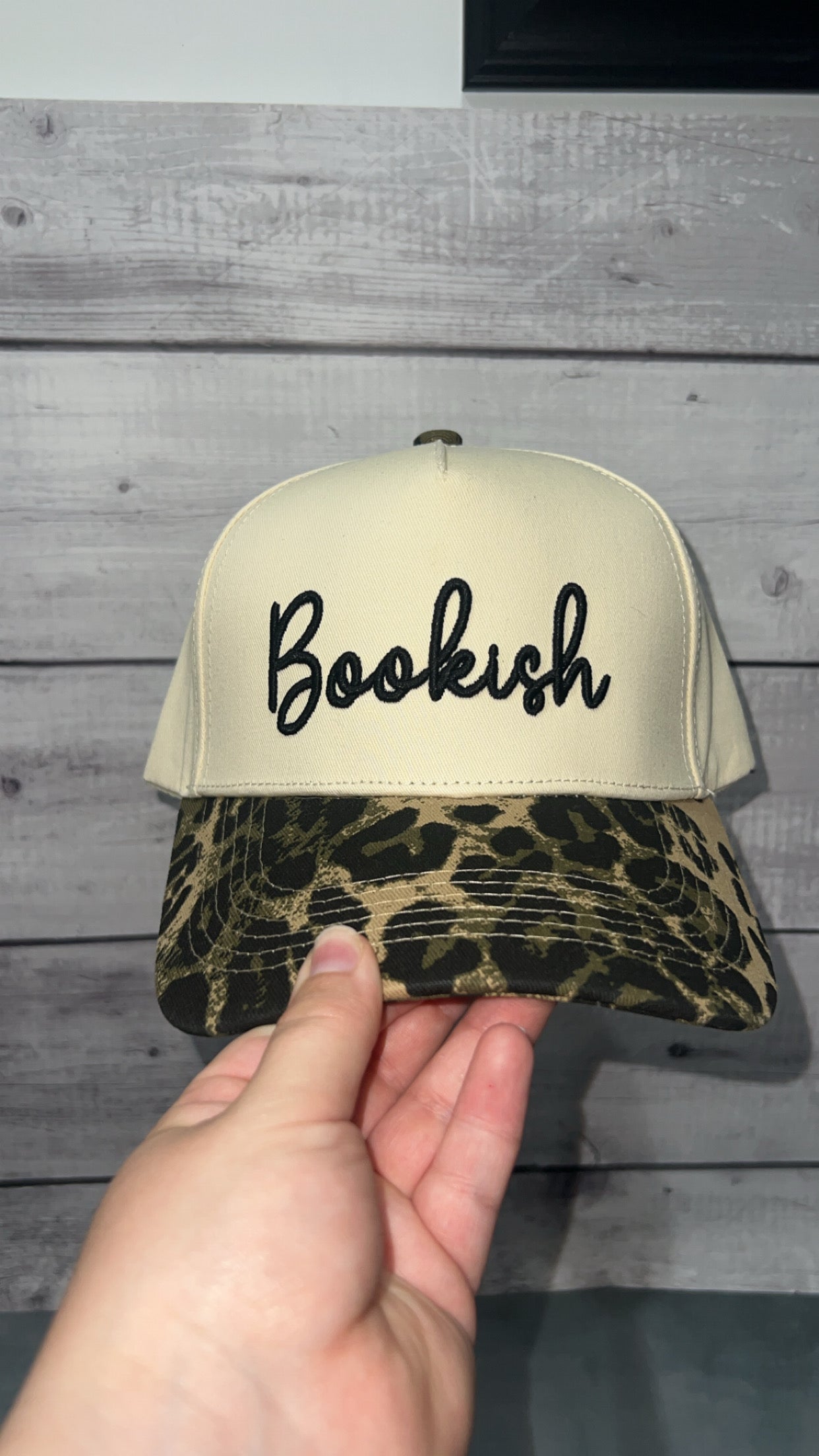 Bookish Cursive Trucker Hat