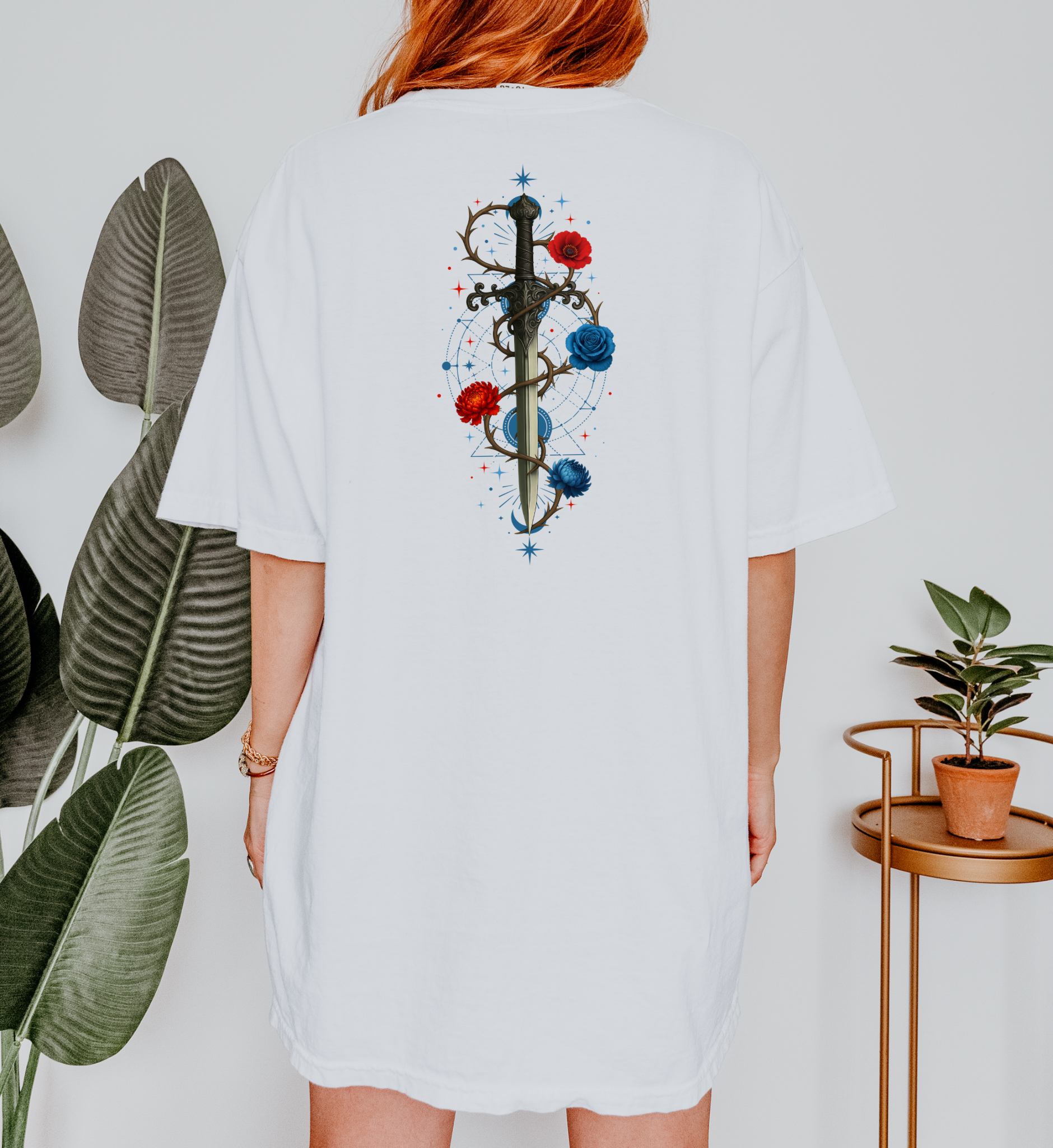 Born to Read Forced to Work - Serpent & The Wings of Night - Comfort Colors Bookish Tshirt