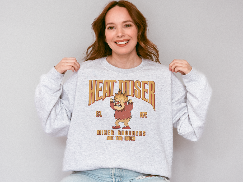 Heat Miser Brother Christmas Crew Neck Sweatshirt