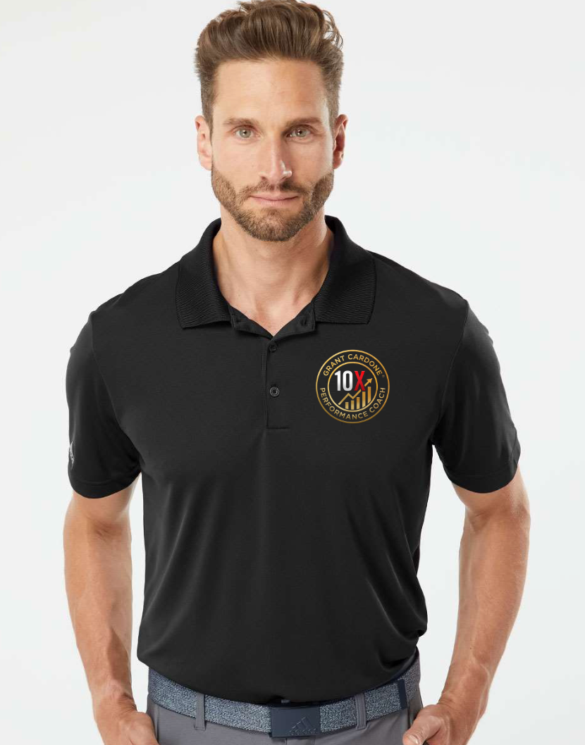 Men’s 10X Embroidered Adidas Polo