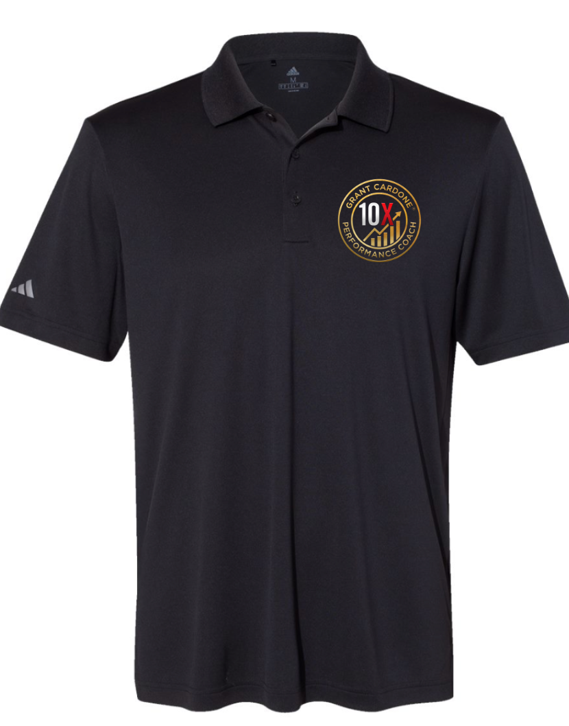 Men’s 10X Embroidered Adidas Polo