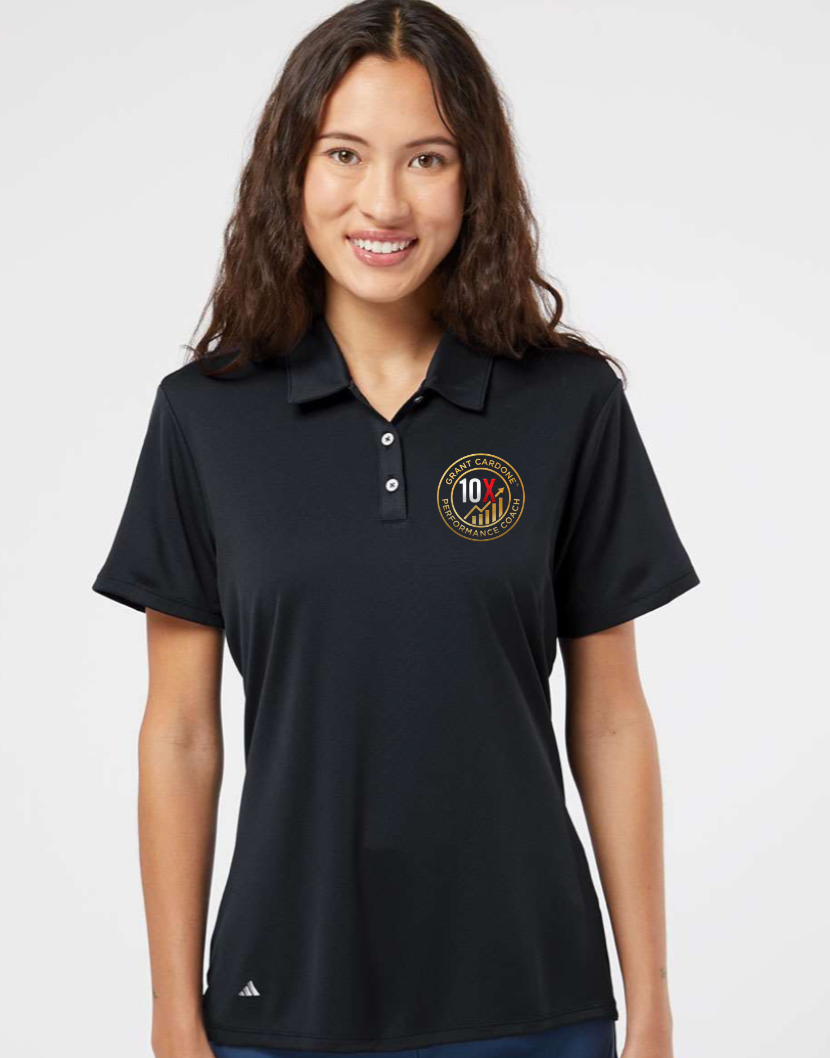 Women’s 10X Embroidered Adidas Polo