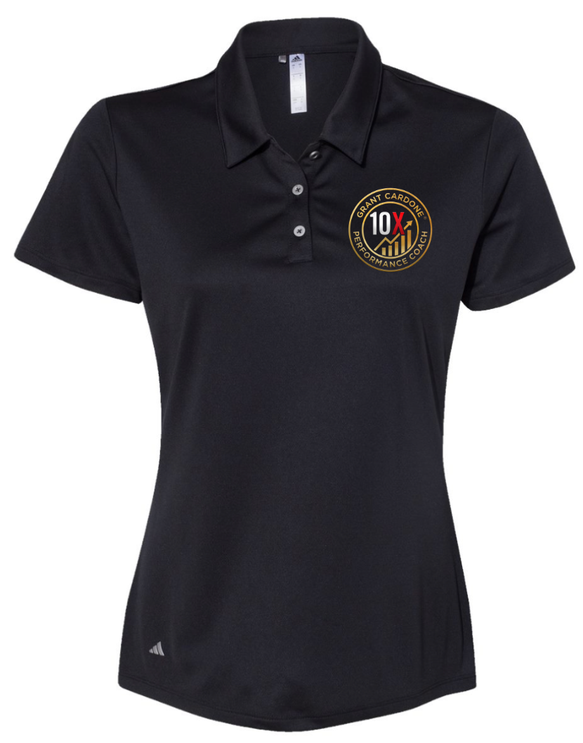Women’s 10X Embroidered Adidas Polo